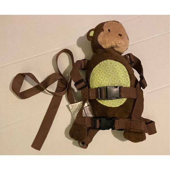 13” kids Carter’s Child of mine kids backpack Monkey Safety 2n1 Harness Leash Pl - Picture 1 of 6